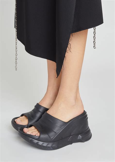 marshmello givenchy|Givenchy Marshmallow Wedge Slide Sandal (Women) .